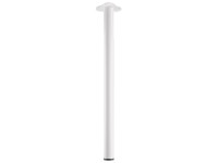 Hettich Tischbein Ø 60 x 900 mm Weiss inkl. Montageplatte