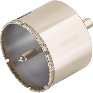 LUX Sega a tazza Professional, Ø 68 mm, per fori puliti in piastrelle e altro.