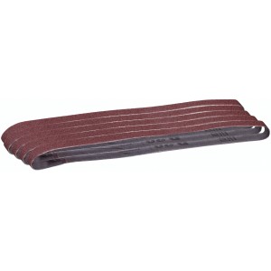 Bandes abrasives Proxxon BS/E, 5 pcs, grain 80, pour outils miniatures. Corindon, idéal pour métal, bois, plastique.