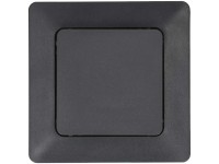 Bouton-poussoir encastré Priamos NO/NF / IP20 Anthracite T. 1 x 1