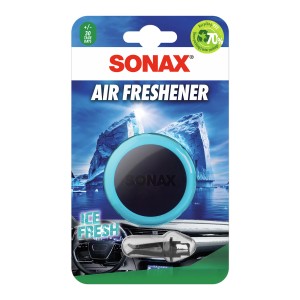 Sonax Air Freshener Ice Fresh für Auto: Erfrischender Duft für Lüftungsgitter.