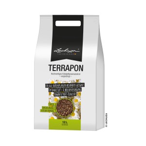 Terriccio Lechuza Terrapon, 12 litri, per piante da vaso e da esterno.
