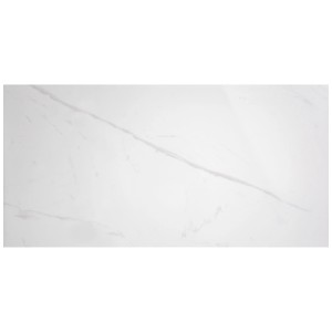 Carrelage mural Vabene Casablanca, 30x60 cm, carreau blanc mat aspect marbre.
