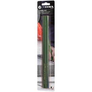Lyra Steinhauerstift 331, 2er-Pack, in grüner Verpackung. Werkzeug zum Markieren auf Stein und Beton.
