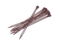 Videx Befestigungsschlaufen für PVC-Matte Nussbaum / 25 Stk.