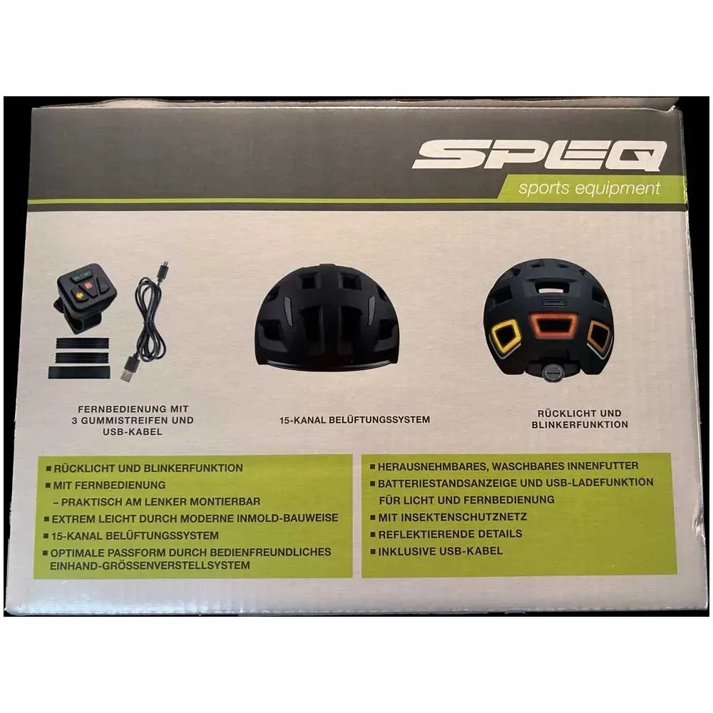 E-Bike Helm Schwarz Gr. L / XL