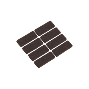 OBI feltrini autoadesivi, 8 pezzi, 16x44mm, per mobili e protezione superfici.