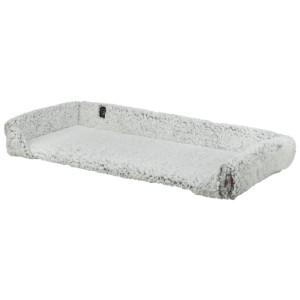 Trixie Matelas Calida, blanc-gris, 77x33cm, pour chiens et chats, idéal pour rebord de fenêtre.
