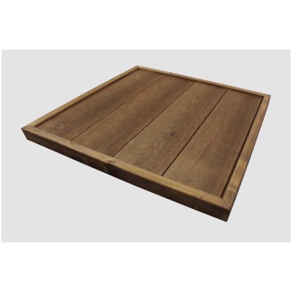 Nadelholz Urban living Wood U-Profil sägerau Braun 19 x 146 mm / Länge 2,5 m