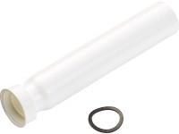 Verlängerungsrohr 44,8 mm (G 1 1/2) x 50 x 250 mm Weiss