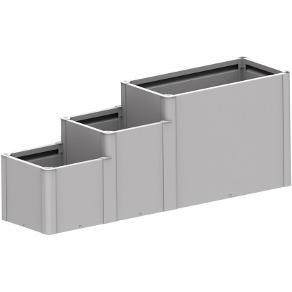 Biohort Pflanzkasten DaVinci Version 3 Silber-Metallic