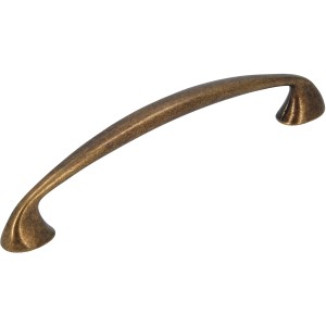 Maniglia per mobili Siro 2129, metallo ottone anticato, interasse 96mm.