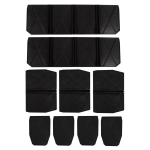 Jeu de compartiments en plastique Einhell pour coffret à outils, noir, pour le tri des outils dans l'E-Case S-F.