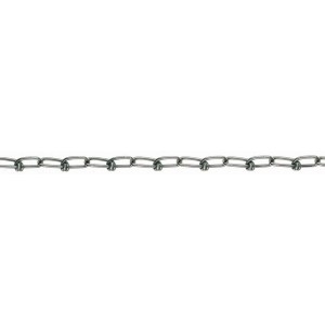 Knotenkette, Ø 2 mm, aus rostfreiem V4A Stahl für Bootstechnik.