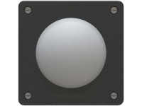 Drucktaster Exo A/R IP55 Schwarz Gr. 1 x 1