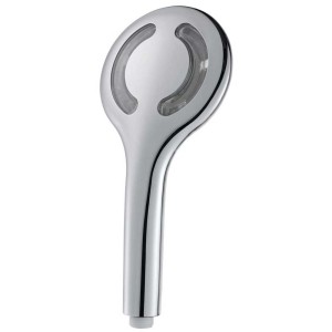 Douchette à main LED Diaqua Keid chromée avec 3 jets pour une expérience relaxante sous la douche.