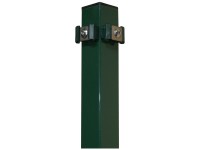 Pletscher Quadratrohr-Eckpfosten für Doppelstabmatten Grün Länge 1,2 m Pletscher Quadratrohr-Eckpfosten für Doppelstabmatten Grün Länge 1,2 m