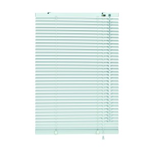 Persiana veneziana in alluminio Gardinia bianca, 110x130 cm, per finestre, protezione solare.