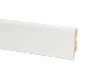 Sockelleiste Weiss 60 x 15 mm / Länge 2,6 m
