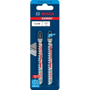 Lame per seghetto alternativo Bosch Expert T 141 HM, 2 pezzi, per Fiber Plaster, in set