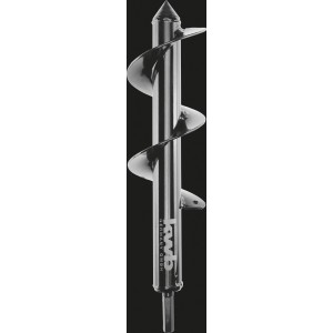 Tarière kwb, diamètre 7 cm, longueur 30 cm, idéale pour planter bulbes et jeunes arbres.