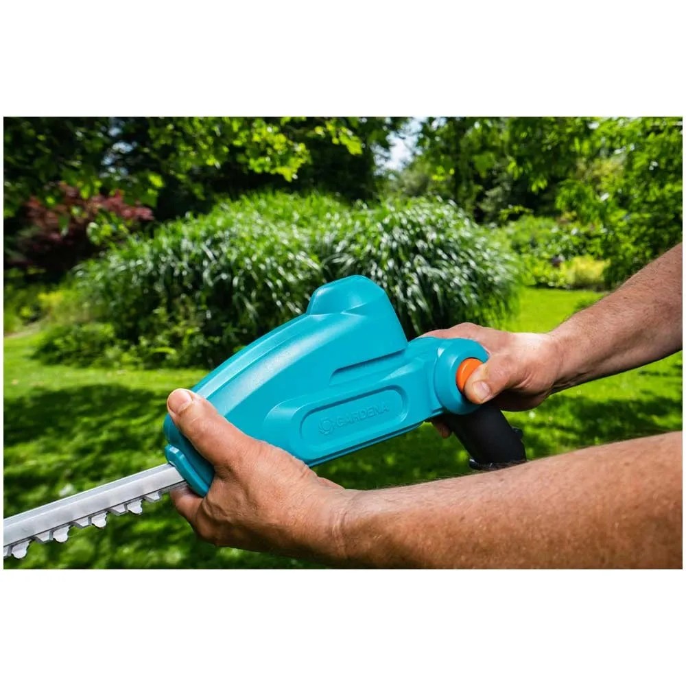 Tagliasiepi Telescopico GARDENA THS 42/18V - Lama 42cm, Fino A 3m, Testa Inclinabile, Senza Batteria - Foto 10