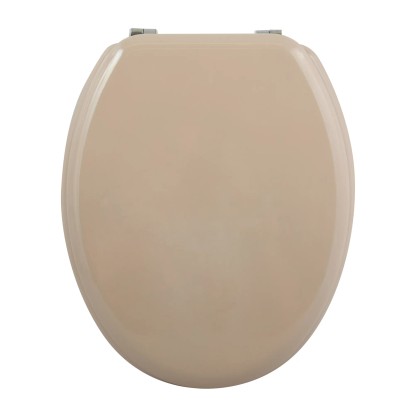 MSV Sedile WC Cleo MDF Beige (HxLxP) 45 x 37 x 5,6 cm