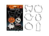 Ausstechform-Set Halloween Metall 6 Stk.