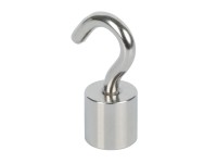 Fix-o-moll Magnethaken Neodym Silber 38 mm x Ø 15 mm / 2 Stk.