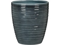 Scheurich Orchideengefäss Glass 669 Petrol Ø 12 cm / Höhe 14 cm