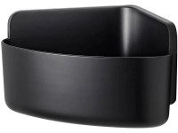 Tesa Eck-Duschkorb Lavaa Small Schwarz (HxBxT) 12 x 17,5 x 17,5 cm Tesa Eck-Duschkorb Lavaa Small Schwarz (HxBxT) 12 x 17,5 x 17,5 cm