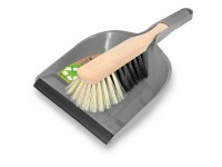 Peggy Perfect Kehrgarnitur Go Green Kunststoff Grau 2-tlg.