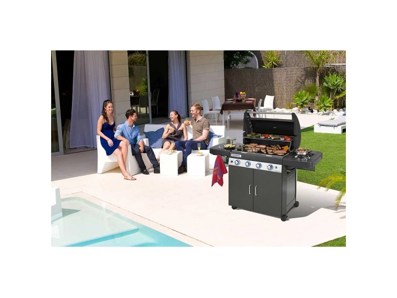 Campingaz Gasgrill 4 Series Classic EXS Dark 78 x 45 cm kaufen bei OBI