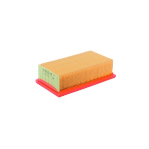 Filtro pieghettato piatto Eco Kärcher per aspirapolvere, giallo/rosso.