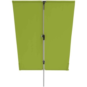 Paravento per balcone Active Fresh Green, 180x130cm, con protezione solare regolabile.