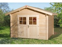 Weka Holz-Gartenhaus Sienna D 250 x 250 cm