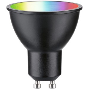 Lampadina LED Paulmann GU10, 4.8W, con cambio colore per illuminazione d'atmosfera.
