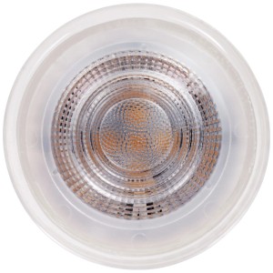 Lampadina LED dimmerabile Eglo GU10, 4W, luce bianca neutra, design chiaro.