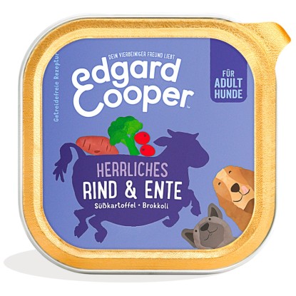 Edgard & Cooper Cibo umido per cani Manzo e anatra Adult 150 g