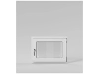 Roro Dreh-Kippfenster Standard Weiss/Weiss DIN rechts 80 x 60 cm