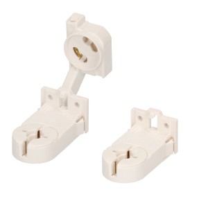 Kit de douilles G13 blanches pour lampes FL, pour installation de lampe.
