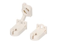 Set portalampada a innesto FL G13 Bianco