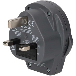 Adaptateur de voyage Q2 Power UK avec port USB.