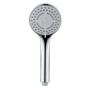 Set de douche Wenko Basic Line, chromé, avec 5 jets et flexible de douche.