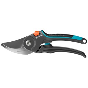 Cesoie da giardino Gardena PremiumCut Pro per legno fresco, cesoie bypass con impugnatura ergonomica.