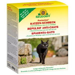 Neudorff Protectan Répulsif Chats 200g : Granulés répulsifs pour chats avec parfum. Efficace jusqu'à 4 semaines.