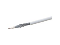 Schwaiger Cavo coassiale Bianco 90 dB / 30 m