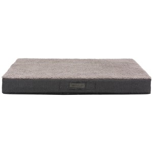 Coussin pour chien Trixie Bendson, gris foncé-gris clair, 100x65 cm. Lit confortable pour chien avec effet mémoire.