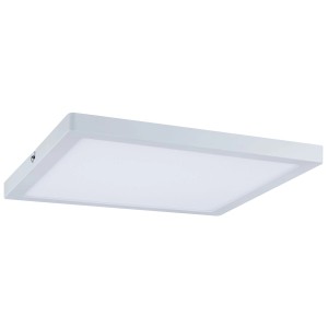 Panneau LED Paulmann Atria carré, dimmable, blanc mat pour un éclairage uniforme.
