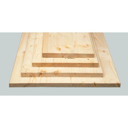 OBI Bois lamellé Épicéa croissance naturelle 30 x 100 cm / ép. 18 mm